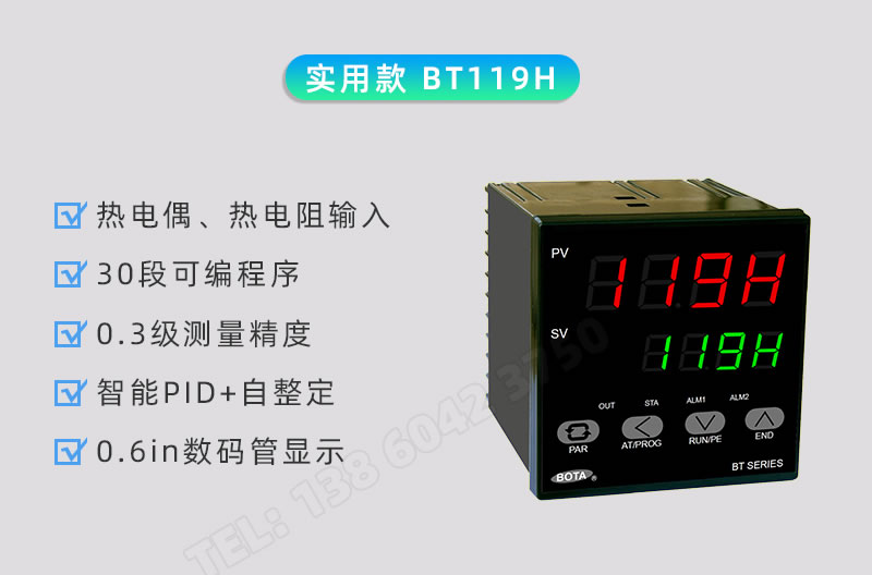 BT119H-热电偶、热电阻输入
