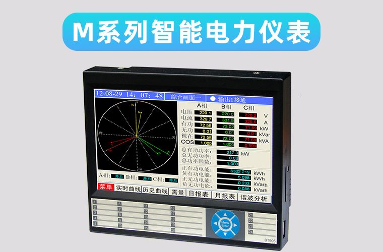 电压、电流、频率、功率，多功能电力仪表